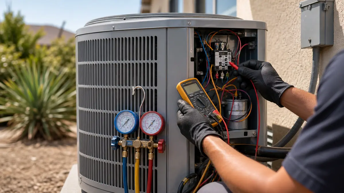 Illustration of a Mitsubishi mini-split blowing warm air in a West Covina home